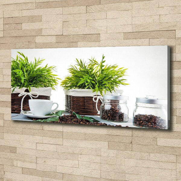 Wandbild Kaffeehaus-Thema