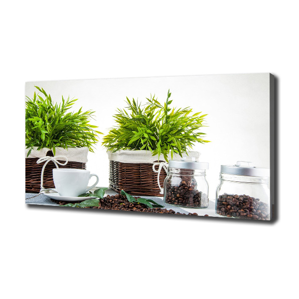 Wandbild Kaffeehaus-Thema