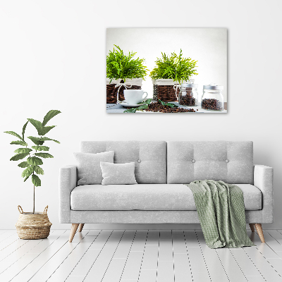 Wandbild Kaffeehaus-Thema