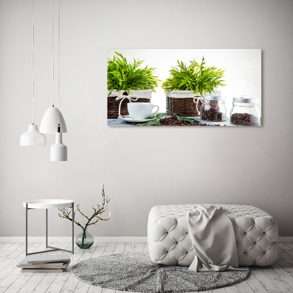 Wandbild Kaffeehaus-Thema