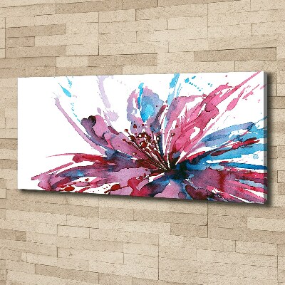 Bild auf leinwand Abstrakte Blume