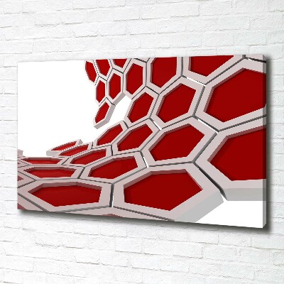 Wandbild 3D-Abstraktion