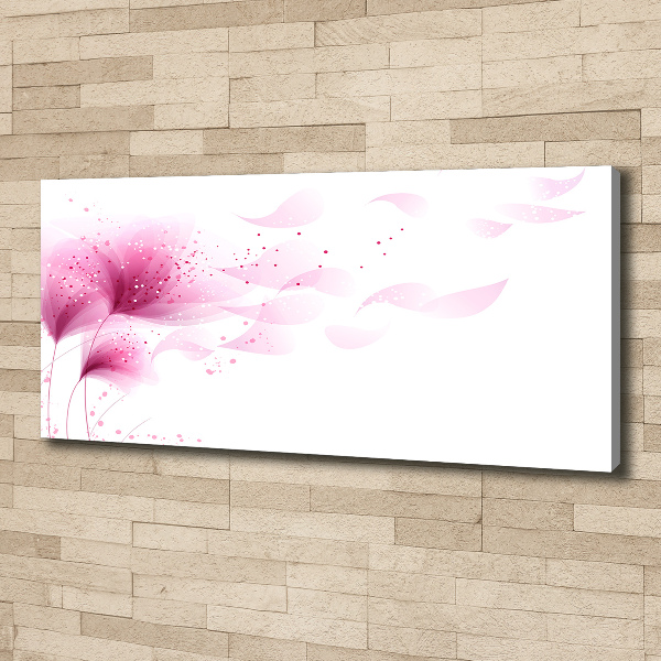 Bild auf leinwand Rosa Blume