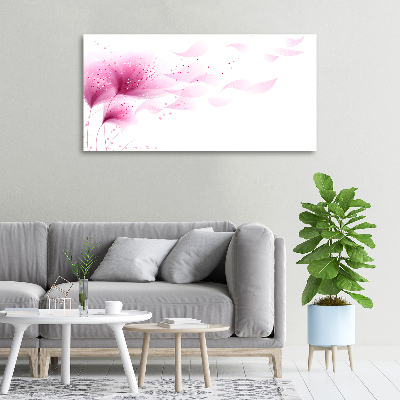 Bild auf leinwand Rosa Blume