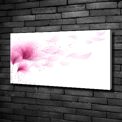 Bild auf leinwand Rosa Blume