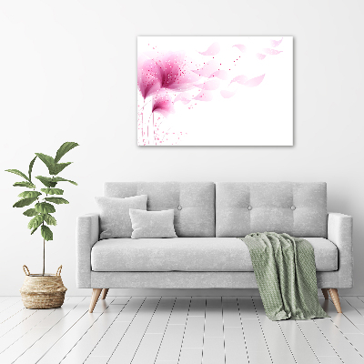 Bild auf leinwand Rosa Blume