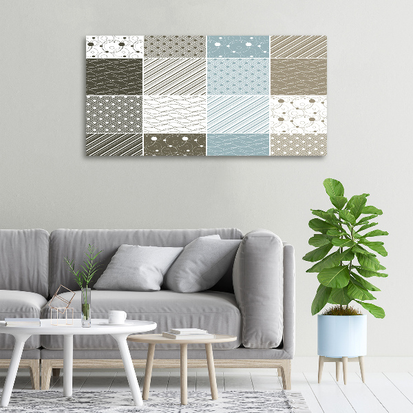 Wandbild Geometrische Muster