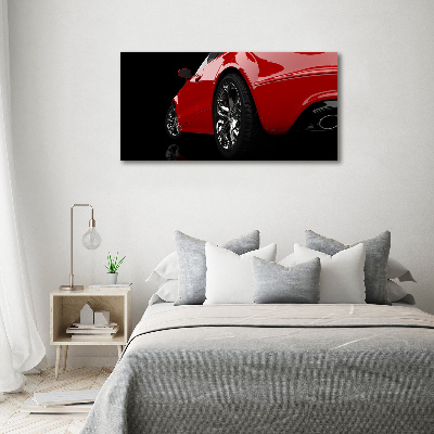 Bild auf leinwand Rotes Auto