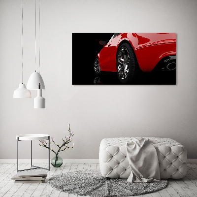Bild auf leinwand Rotes Auto