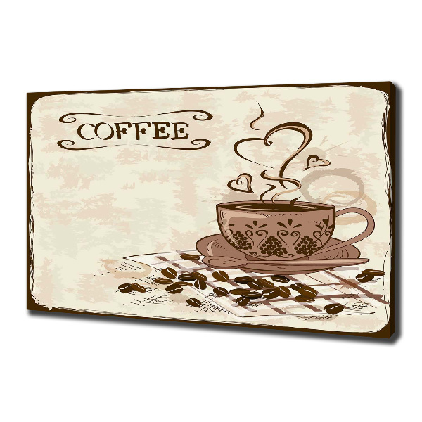 Wandbild Aromatischer Kaffee