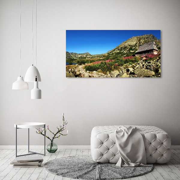 Fotobild Schäferhütte im Tal