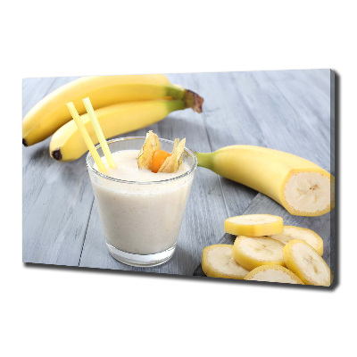 Wandbild Bananencocktail