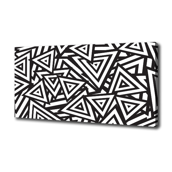 Bild auf leinwand Dreieckshintergrund