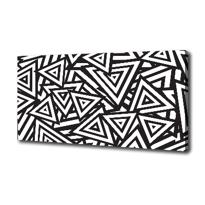 Bild auf leinwand Dreieckshintergrund