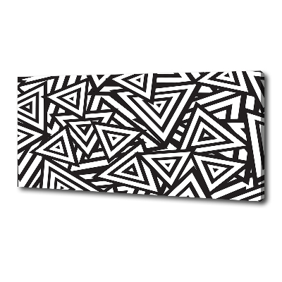 Bild auf leinwand Dreieckshintergrund