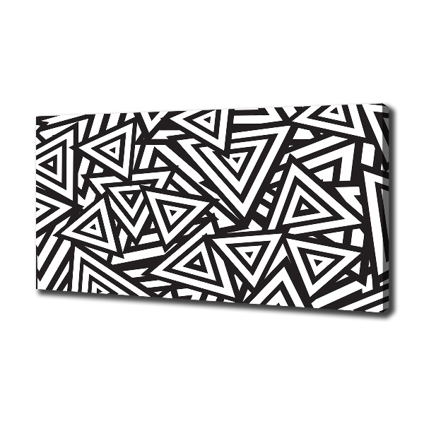 Bild auf leinwand Dreieckshintergrund