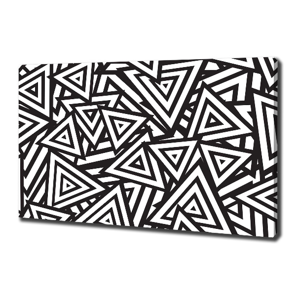 Bild auf leinwand Dreieckshintergrund