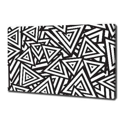 Bild auf leinwand Dreieckshintergrund