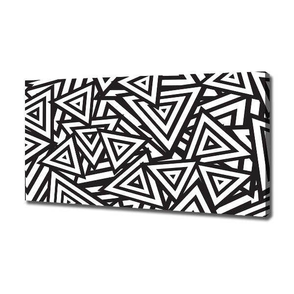 Bild auf leinwand Dreieckshintergrund