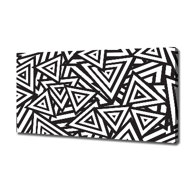 Bild auf leinwand Dreieckshintergrund