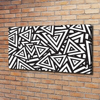 Bild auf leinwand Dreieckshintergrund