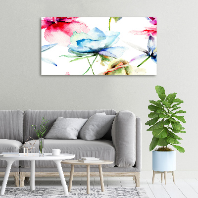 Bild auf leinwand Mohnblumen