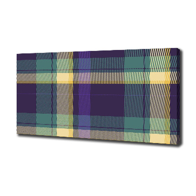 Wandbild Karierte Textur