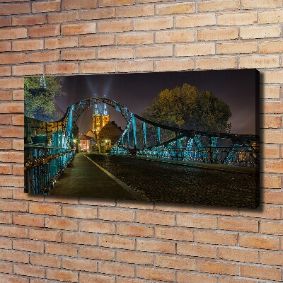 Bild auf leinwand Liebesbrücke