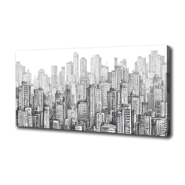 Bild auf leinwand Wolkenkratzer