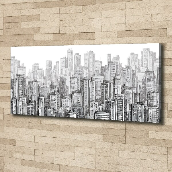 Bild auf leinwand Wolkenkratzer