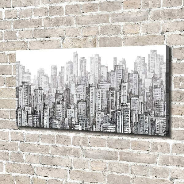 Bild auf leinwand Wolkenkratzer