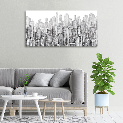 Bild auf leinwand Wolkenkratzer