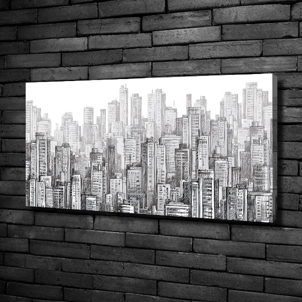 Bild auf leinwand Wolkenkratzer