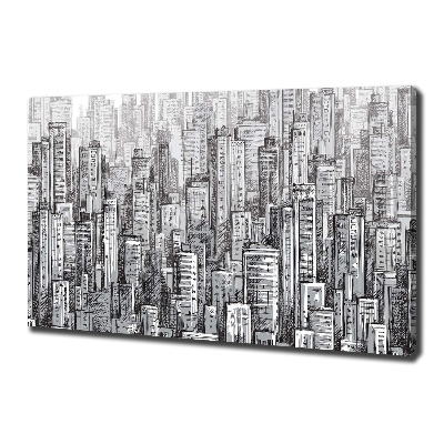 Bild auf leinwand Wolkenkratzer