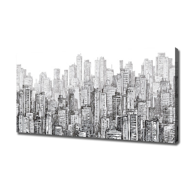 Bild auf leinwand Wolkenkratzer