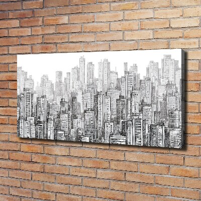 Bild auf leinwand Wolkenkratzer