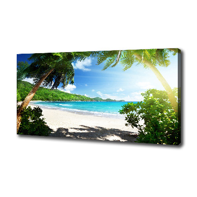 Fotobild Strand der Seychellen