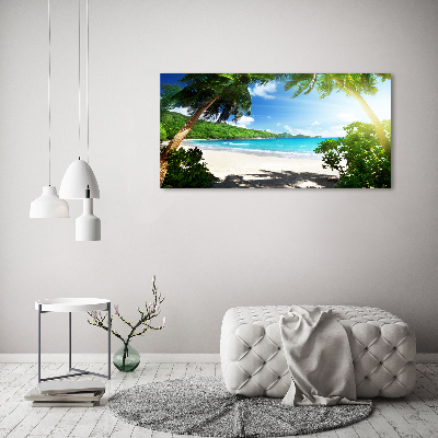 Fotobild Strand der Seychellen