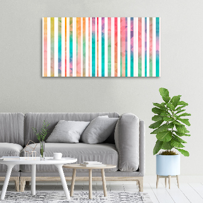 Wandbild Regenbogenstreifen