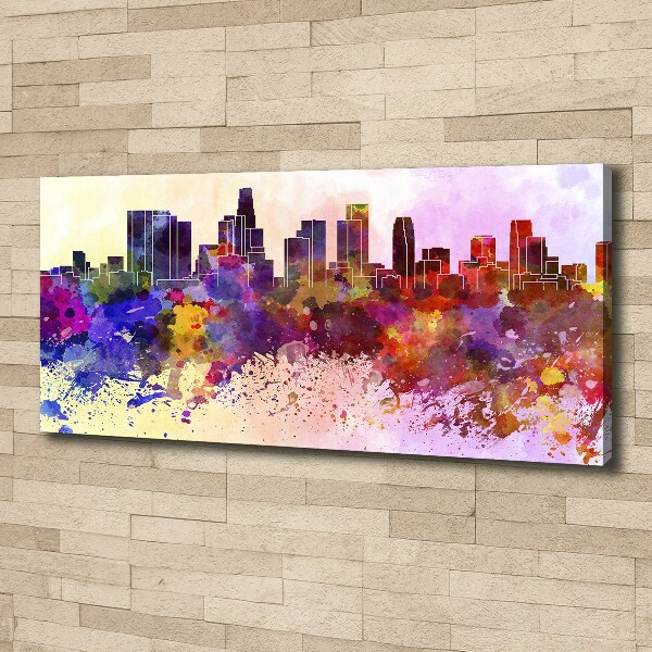 Wandbild Farben von Los Angeles