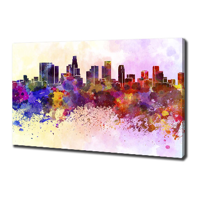 Wandbild Farben von Los Angeles