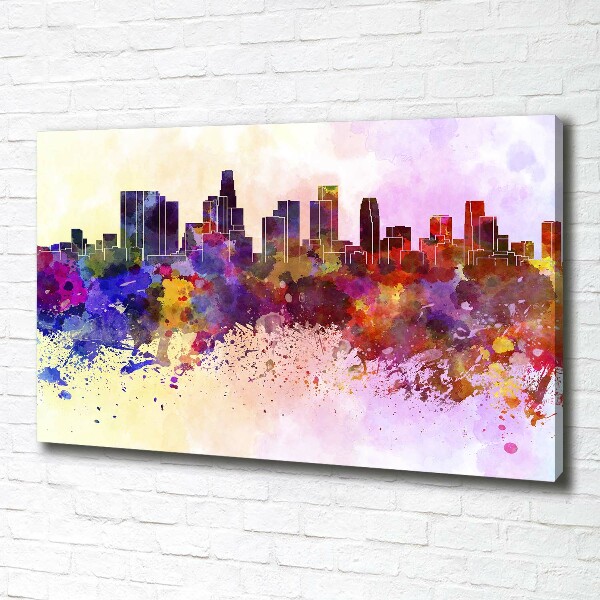 Wandbild Farben von Los Angeles