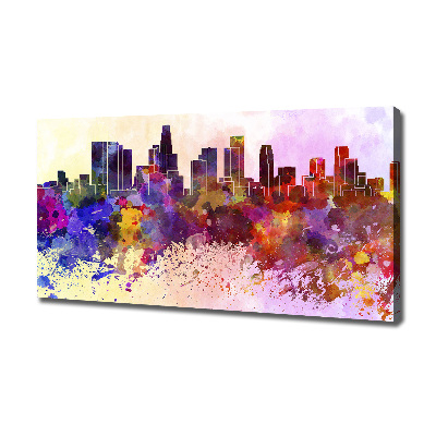 Wandbild Farben von Los Angeles