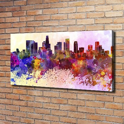 Wandbild Farben von Los Angeles