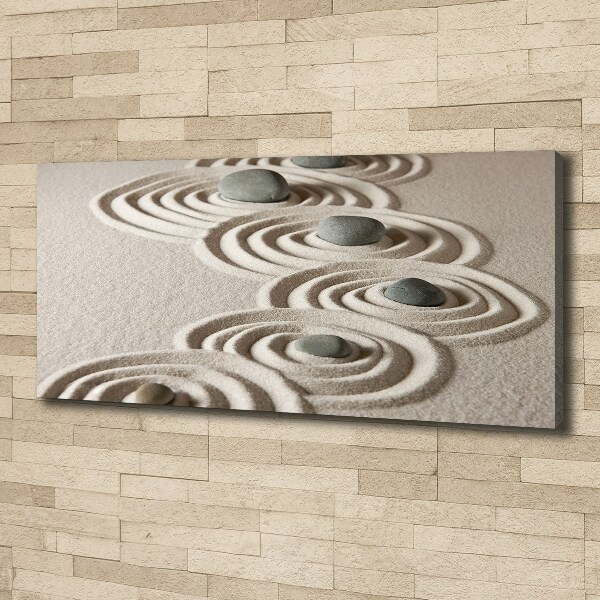 Bild auf leinwand Zen-Steine ​​Sand
