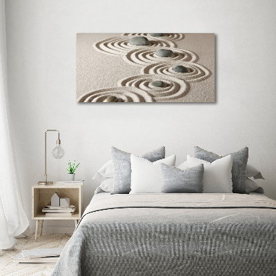 Bild auf leinwand Zen-Steine ​​Sand