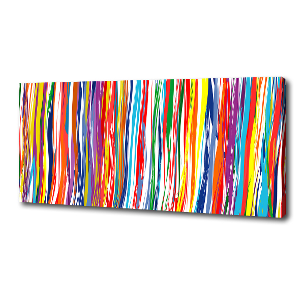 Wandbild Bunte Streifen