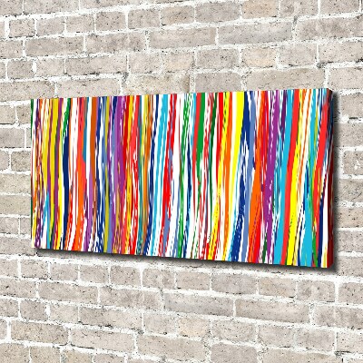Wandbild Bunte Streifen