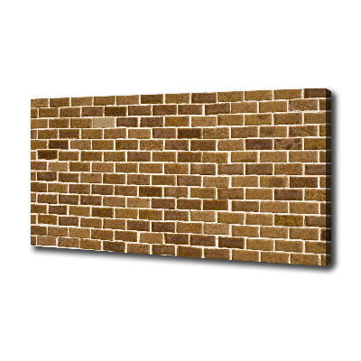 Bild auf leinwand Ziegelmauer