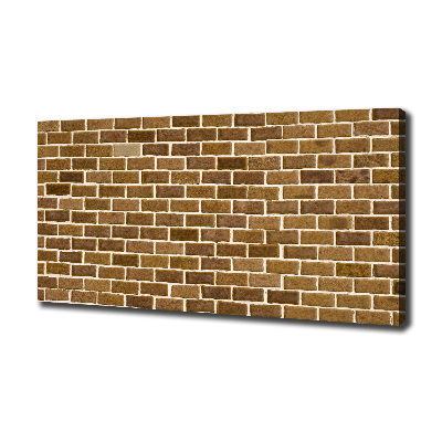Bild auf leinwand Ziegelmauer